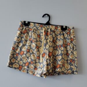 Women's Toad & Co Taj Hemp Pull-On Short north shore shape print